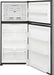 Crystal Cold Natural Gas Refrigerator Crystal Cold CC21RFSNG New Version Natural Gas Refrigerator-Freezer in Stainless Steel 21 cu.ft.