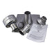 Eccotemp Heaters Eccotemp 3" Vertical Stainless Steel Water Heater Vent Kit