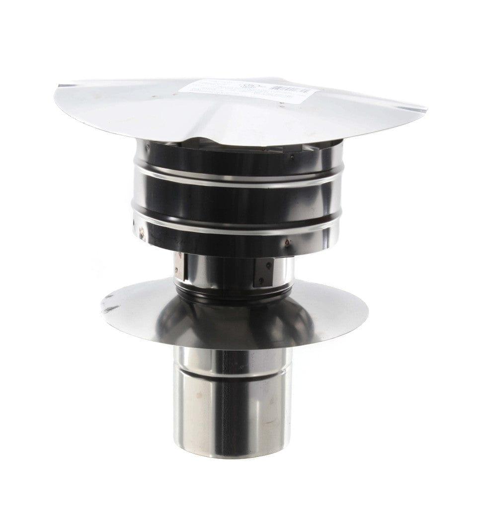 Eccotemp Heaters Eccotemp 3" Vertical Stainless Steel Water Heater Vent Kit
