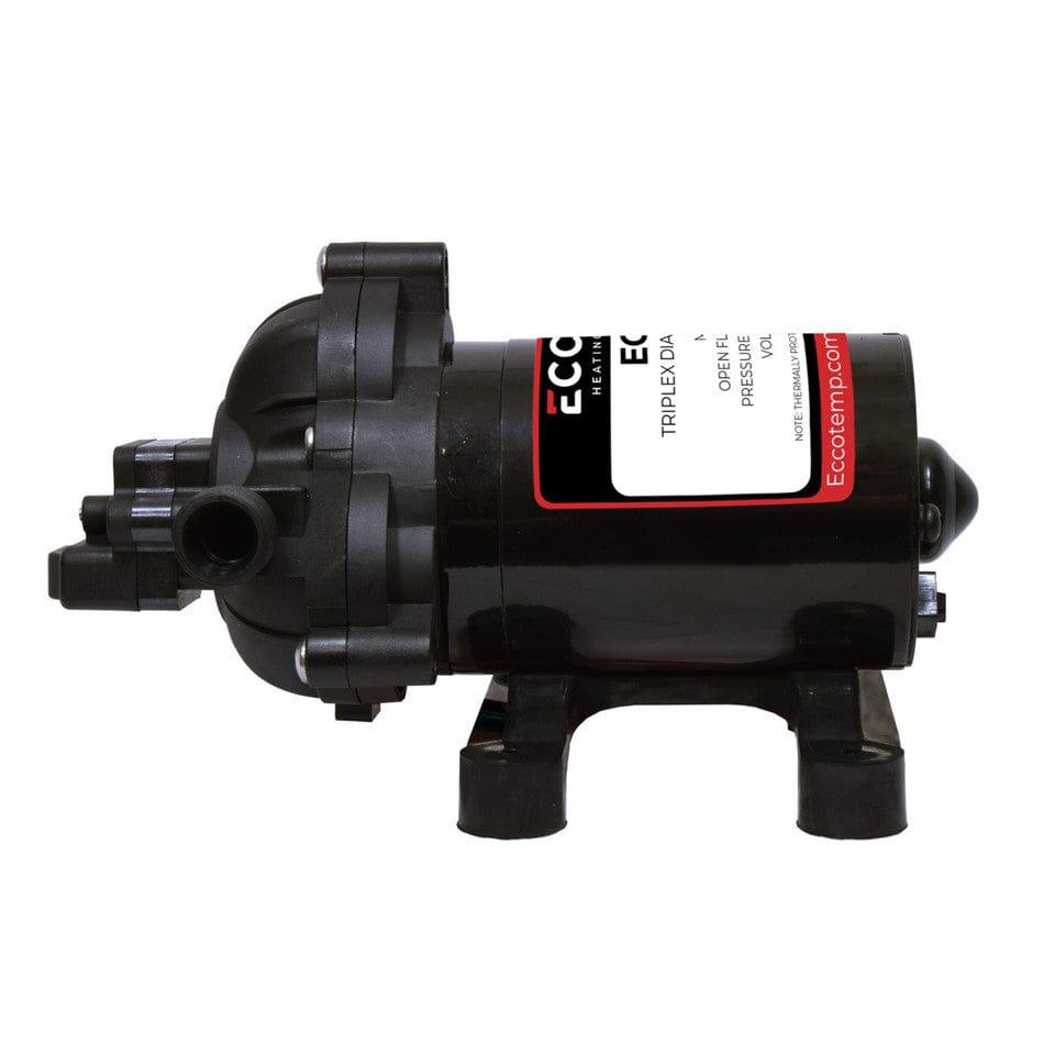 Eccotemp Heaters Eccotemp EccoFlo Triplex Diaphragm 12V Water Pump and Strainer