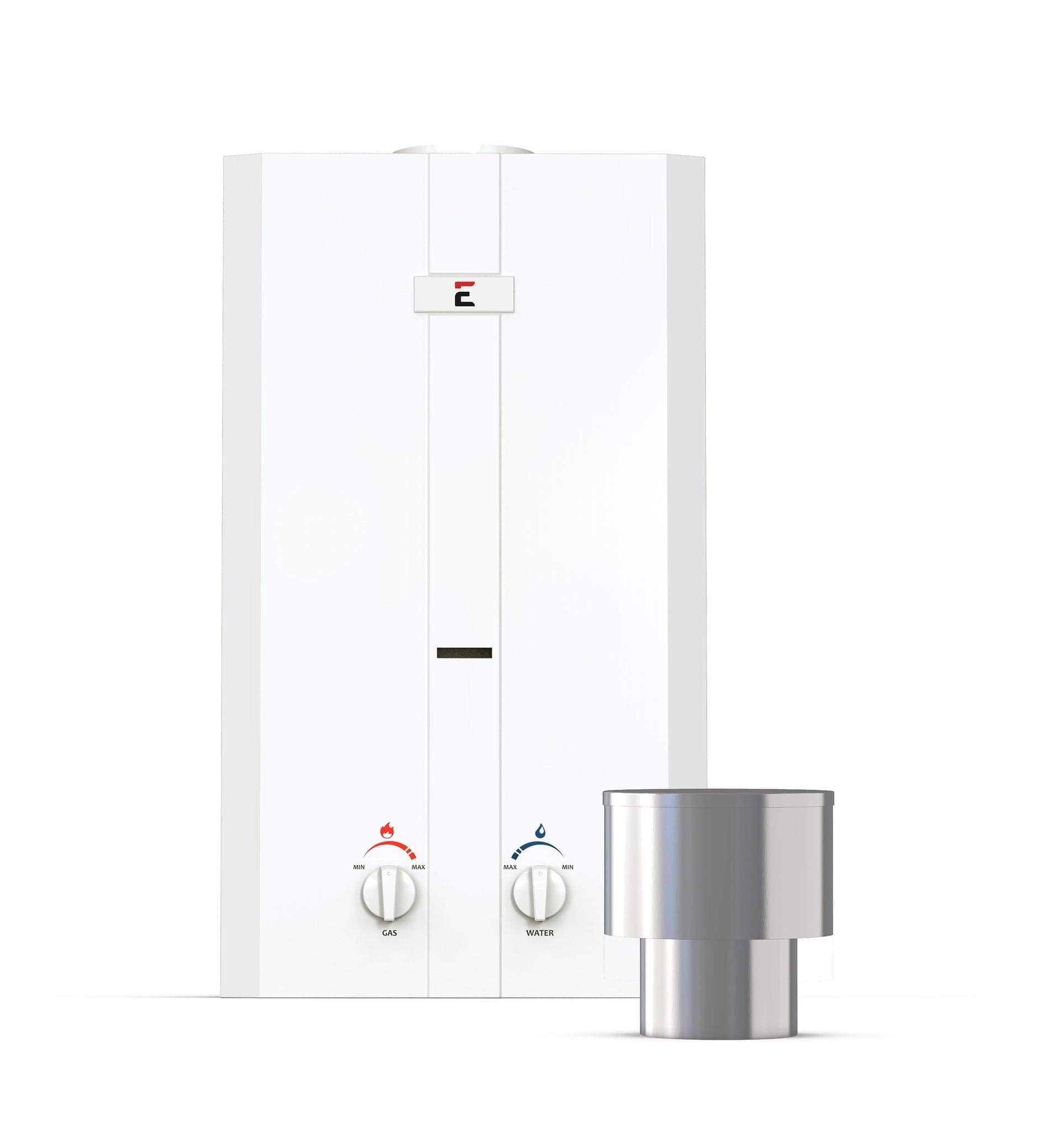 Eccotemp Heaters Eccotemp L10 3.0 GPM Portable Outdoor Tankless Water Heater w/ EccoFlo Diaphragm 12V Pump, Strainer & Shower Set