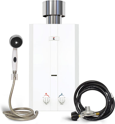 Eccotemp Heaters Eccotemp L10 3.0 GPM Portable Outdoor Tankless Water Heater w/ Shower Set