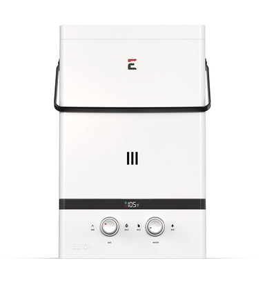 Eccotemp Heaters Eccotemp Luxé 3.0 GPM Portable Outdoor Tankless Water Heater w/ EccoFlo Diaphragm 12V Pump and Strainer