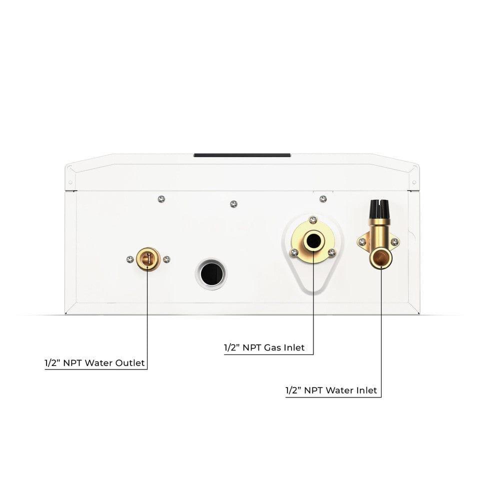 Eccotemp Heaters Eccotemp SH12-A-NG SmartHome Indoor 4.0 GPM Natural Gas Tankless Water Heater