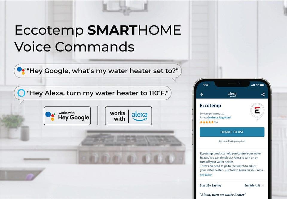 Eccotemp Heaters Eccotemp SmartHome SH22i-NG 6.8 GPM Outdoor Liquid Propane Tankless Water Heater, SH22 Series