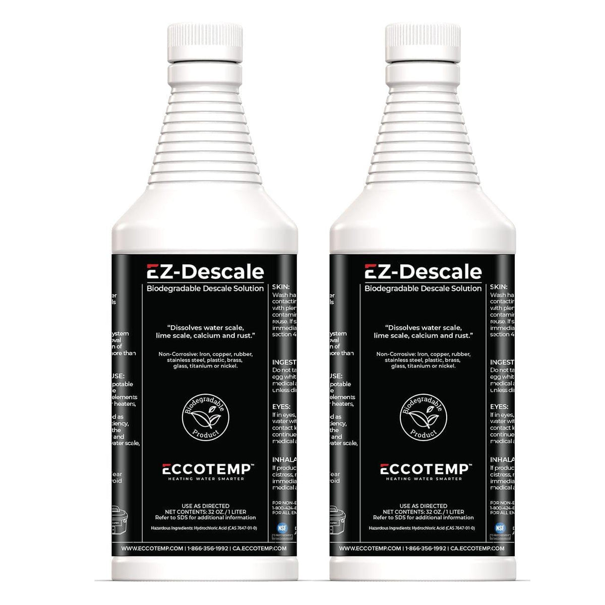 Eccotemp Heaters Eccotemp System Descaler Solution 32oz. (2 Pack)