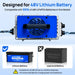 Eco-Worthy Chargers DC House 48V 18A AC-to-DC LiFePO4 Portable Battery Charger  In Store Offer Only