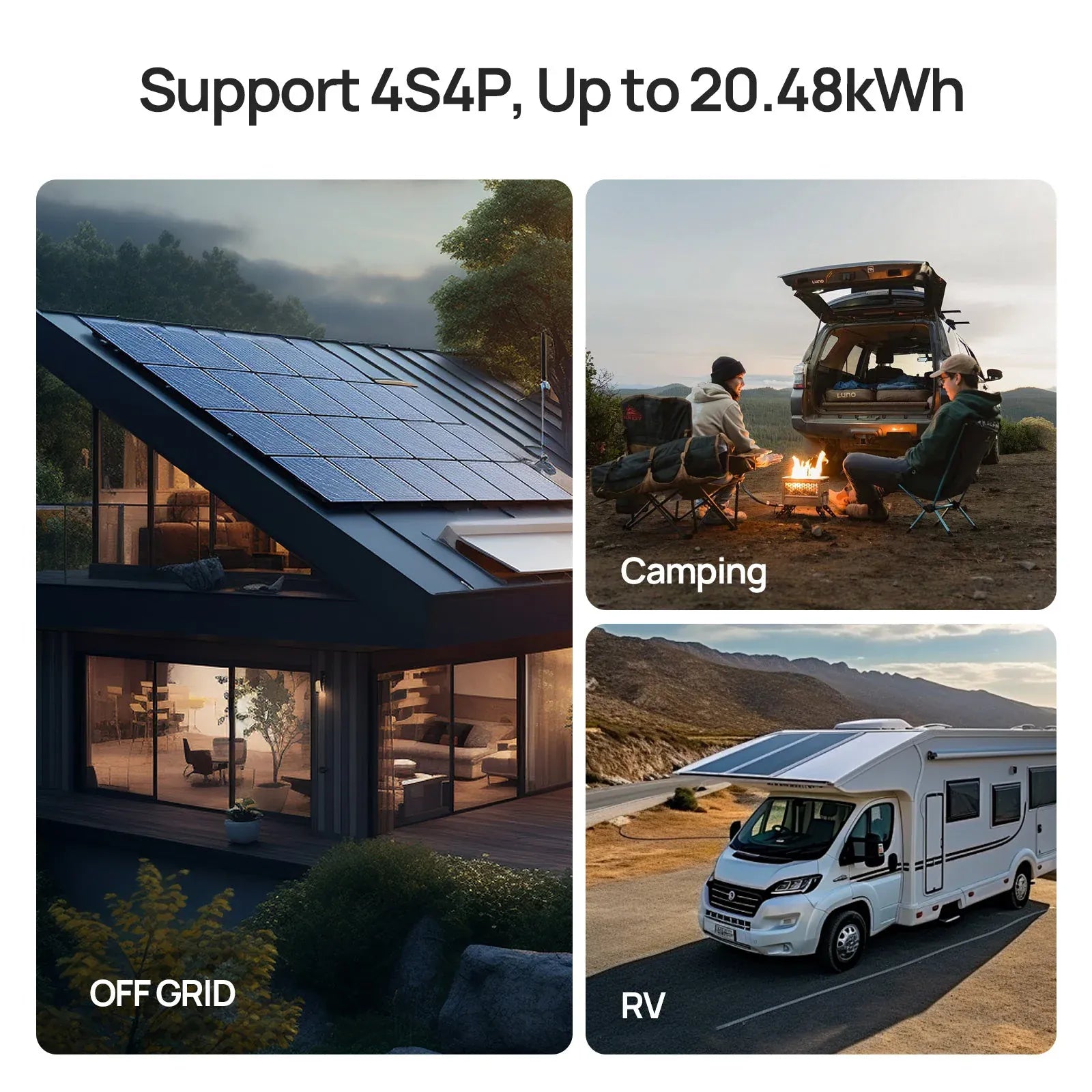 Eco-Worthy Solar Batteries Eco-Worthy 12V 100Ah LiFePO4 Lithium Battery with SOC Display