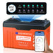 Eco-Worthy Solar Batteries Eco-Worthy 12V 100Ah LiFePO4 Lithium Battery with SOC Display