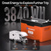 Eco-Worthy Solar Batteries Eco-Worthy 12V 300AH Lifepo4 Lithium Battery Bluetooth with SOC LEDs and Low Temp Protection
