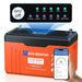 Eco-Worthy Solar Batteries Eco-Worthy 12V 300AH Lifepo4 Lithium Battery Bluetooth with SOC LEDs and Low Temp Protection
