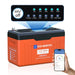 Eco-Worthy Solar Batteries Eco-Worthy 12V 300AH Lifepo4 Lithium Battery Bluetooth with SOC LEDs and Low Temp Protection