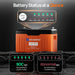 Eco-Worthy Solar Batteries Eco-Worthy 12V 300AH Lifepo4 Lithium Battery Bluetooth with SOC LEDs and Low Temp Protection