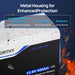 Eco-Worthy Solar Batteries Eco-worthy 12V 400AH Metal Case LiFePO4 Lithium Battery with Bluetooth and Low-Temp Protection - In Store Offer Only
