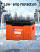 Eco-Worthy Solar Batteries Eco-Worthy 24V 100AH Bluetooth Lithium Battery with SOC LED Display, Built-in BMS with Low Temperature Protection