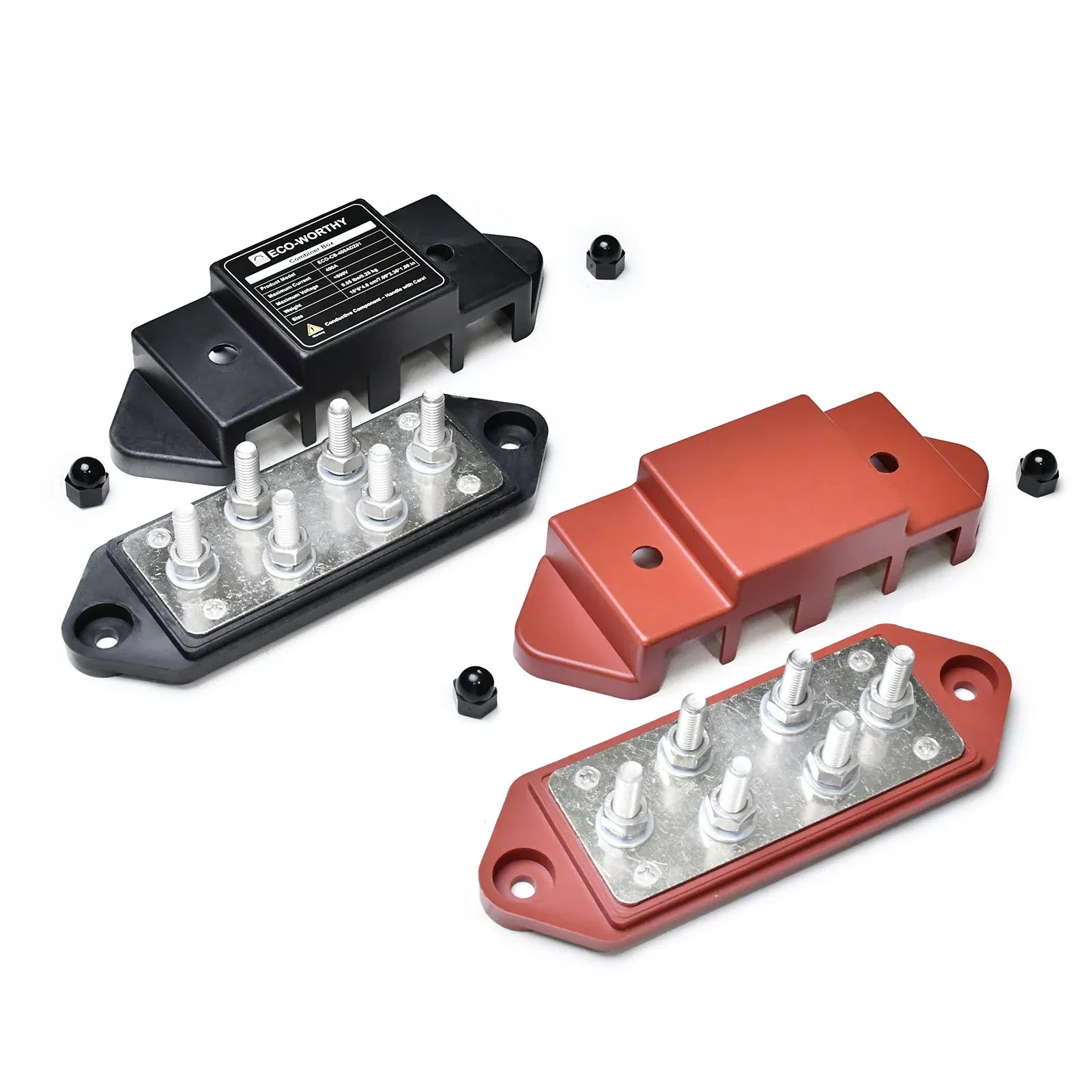 Eco-Worthy Chargers Eco-Worthy 400A Busbar with 6×M8 Studs - In Store Offer Only