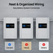 Eco-Worthy Solar Batteries Eco-Worthy 48V 100AH Wall-Mount Lithium Battery LiFePO4
