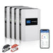 Eco-Worthy Solar Batteries 4 Packs ($929.99/Each) & Free 400A Busbar Eco-Worthy 48V 100AH Wall-Mount Lithium Battery LiFePO4