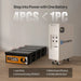 Eco-Worthy Solar Batteries Eco-Worthy 51.2V 280Ah LiFePO4 Floor Standing Battery with 4 Footmaster Nylon Wheels for Off-grid Home Energy Storage