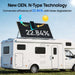Eco-Worthy Solar Panel ECO-WORTHY 590W Bifacial N-Type Solar Panels