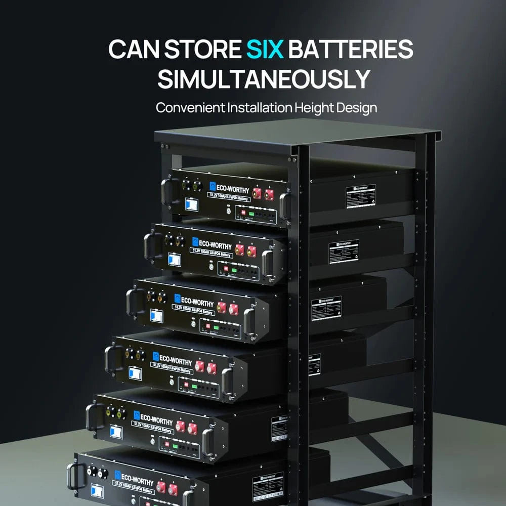 Eco-Worthy Eco-Worthy 6-Layer 19 Inch Rack for 3U Server Rack Battery
