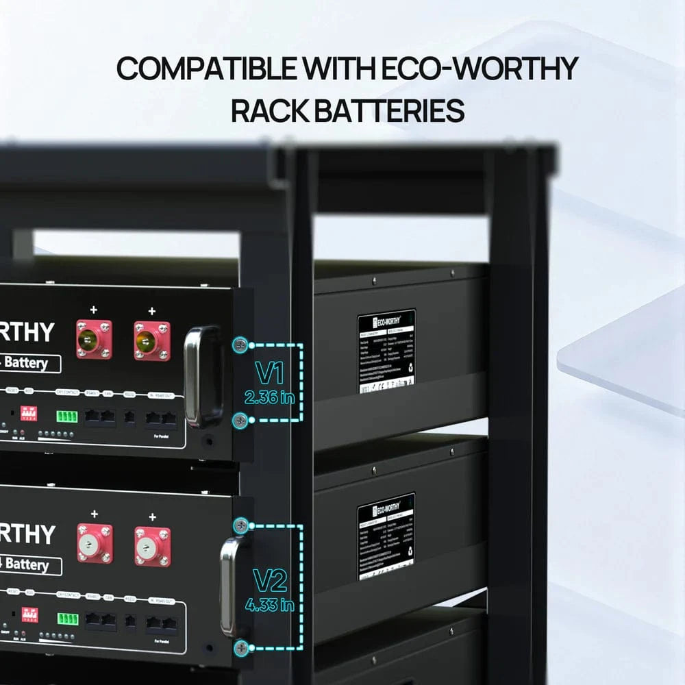 Eco-Worthy Eco-Worthy 6-Layer 19 Inch Rack for 3U Server Rack Battery