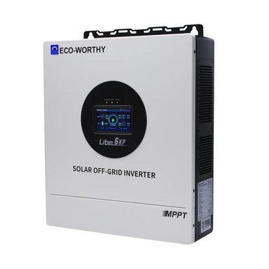 Eco-Worthy Solar Charge Controllers and Inverters Eco-Worthy 6KW 48V Solar Off-grid Split-phase AIO Inverter