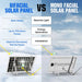 Eco-Worthy Solar Panels Eco-Worthy Bifacial 100W 12V Monocrystalline Solar Panel