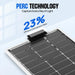 Eco-Worthy Solar Panels Eco-Worthy Bifacial 100W 12V Monocrystalline Solar Panel
