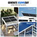 Eco-Worthy Solar Panels Eco-Worthy Bifacial 195W 12V Monocrystalline Solar Panel