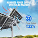 Eco-Worthy Solar Panels Eco-Worthy Bifacial 195W 12V Monocrystalline Solar Panel