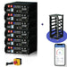 Eco-Worthy Solar Batteries 6 Packs & Free 6-Layer Rack With 600a Busbar Eco-Worthy Cubix 100 | 48V 100Ah Server Rack Battery