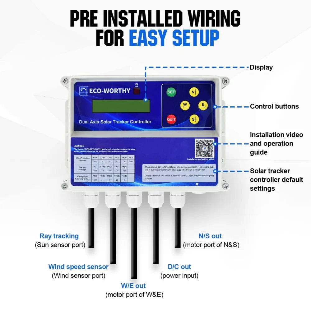 Eco-Worthy Eco-Worthy Dual Axis Solar Tracker System