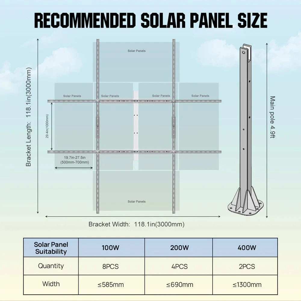 Eco-Worthy Eco-Worthy Dual Axis Solar Tracker System