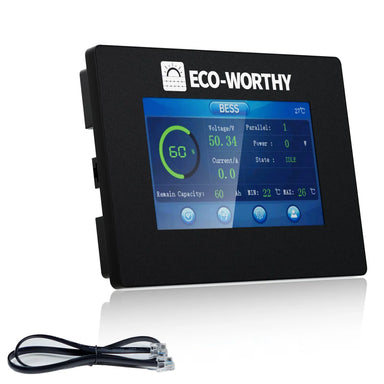 Eco-Worthy Chargers Eco-Worthy ESM100 Battery Monitor for Cubix Series and Wall-Mount Batteries