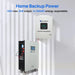 Eco-Worthy Solar Batteries Eco-Worthy Home Backup Power48V 280Ah Batter & 5kW 48V Off Grid Inverter