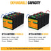 Eco-Worthy Solar Batteries Eco-Worthy LiFePO4 12V 20Ah Lithium Iron Phosphate Battery