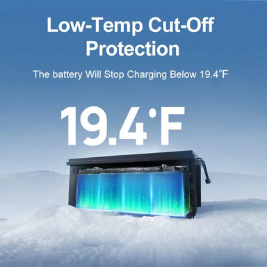 Eco-Worthy Solar Batteries Eco-Worthy LiFePO4 12V 280Ah Lithium Iron Phosphate Battery With Bluetooth