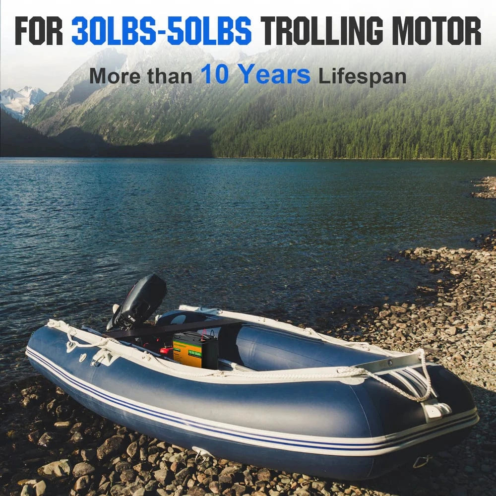 Eco-Worthy Solar Batteries Eco-Worthy LiFePO4 12V 50Ah Lithium Iron Phosphate Battery