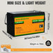 Eco-Worthy Solar Batteries Eco-Worthy LiFePO4 24V 100Ah Lithium Iron Phosphate Battery