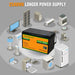 Eco-Worthy Solar Batteries Eco-Worthy LiFePO4 24V 100Ah Lithium Iron Phosphate Battery