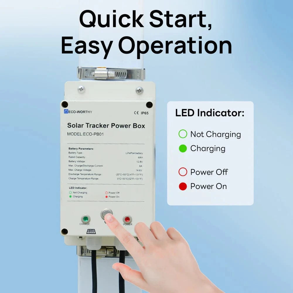 Eco-Worthy Eco-Worthy Power box for Solar tracker