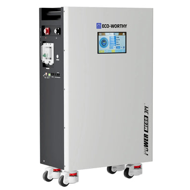 Eco-Worthy Solar Batteries Eco-Worthy PowerMega 314 | 51.2V 314AH Lithium Battery 16kWh | Bluetooth & WiFi