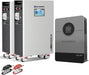 Eco-Worthy Solar Charge Controllers and Inverters ECO-WORTHY Powermega 48V 314Ah (2 Pack) LiFePO4 Energy Storage System with Liber 10KP 10kW Hybrid Inverter, Active Balancing BMS, Battery Built-in Bluetooth & WiFi, Communication for Off-Grid & Home Backup