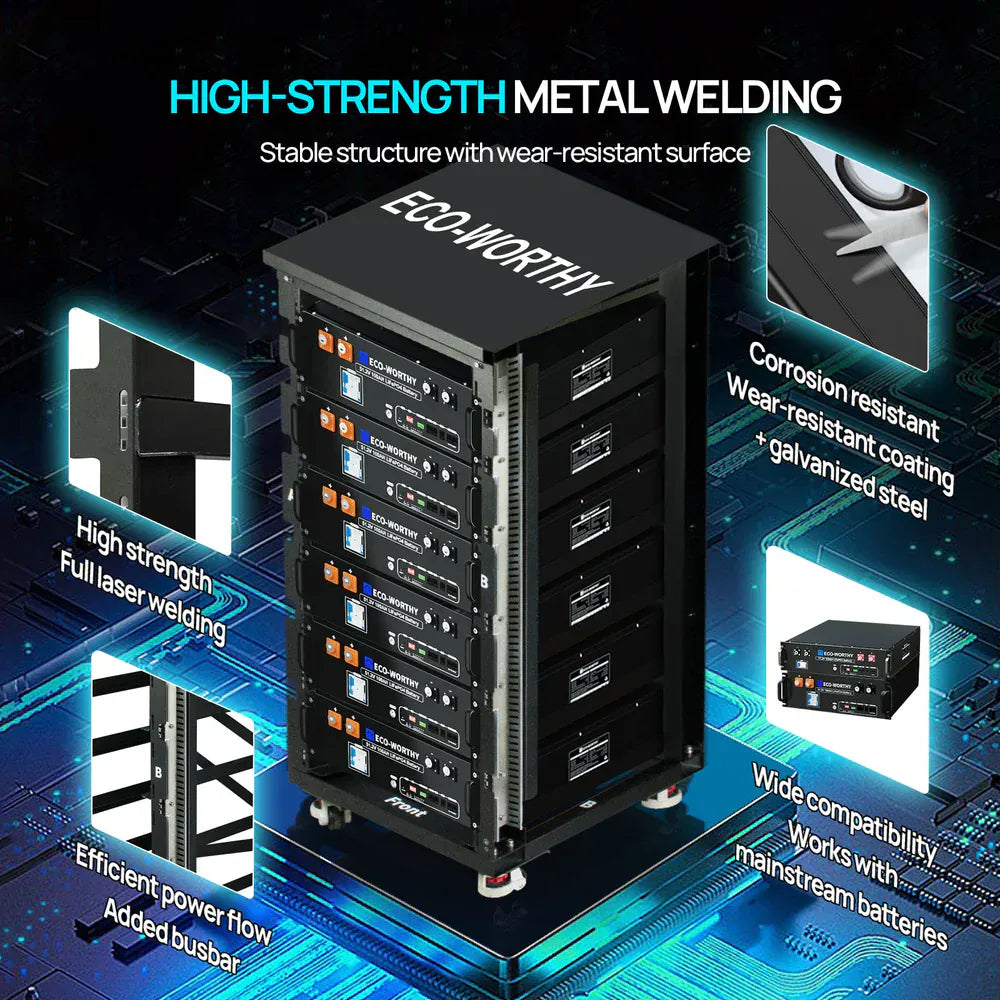 Eco-Worthy Eco-Worthy Rack6 V2 | For Server Rack Battery All Versions