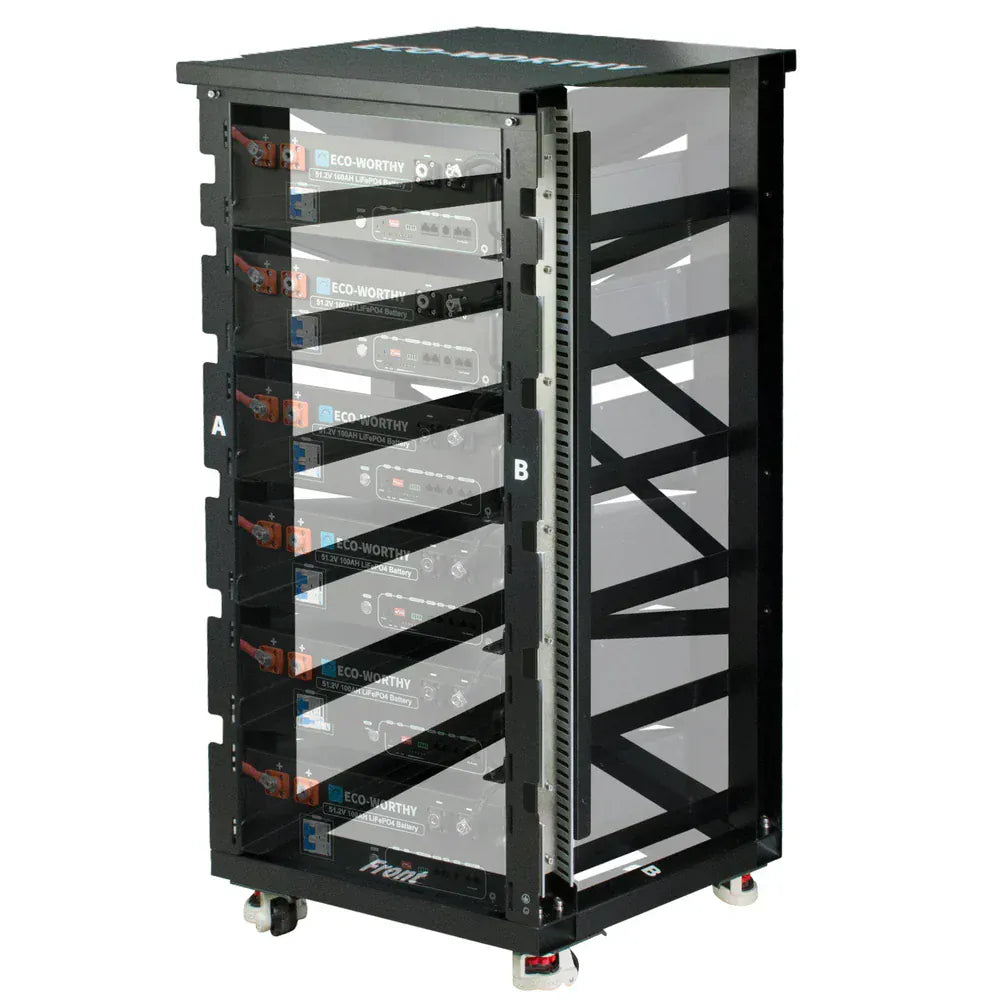 Eco-Worthy Rack6 V2 w/Busbars | For Server Rack Battery A... | Ben's Deals