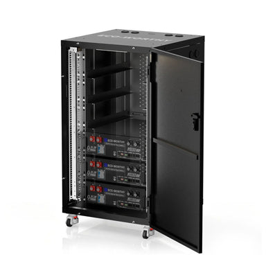 Eco-Worthy Eco-worthy Rack6 V3 Enclosed Energy Storage Rack with 600A Busbar - In Store Offer Only