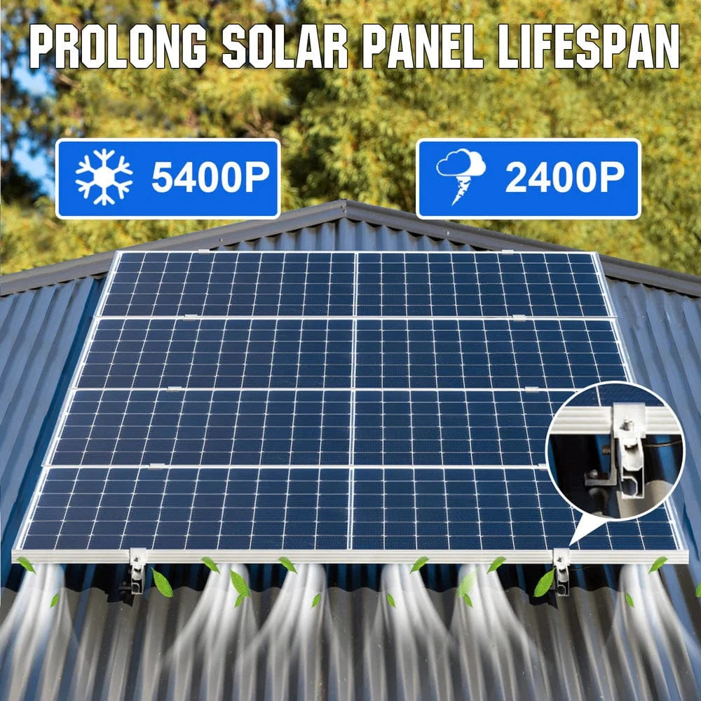 Eco-Worthy Eco-Worthy Roof Solar Panel Mounting Bracket Kit for 1-4 Pieces of Solar Panels
