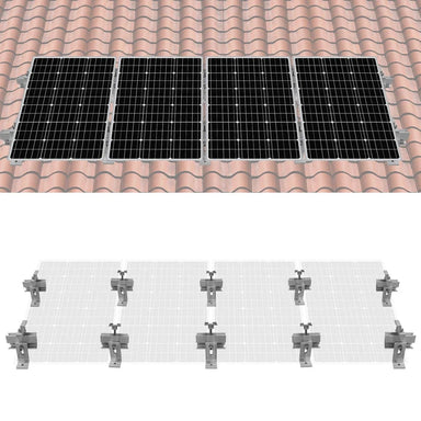 Eco-Worthy Eco-Worthy Roof Solar Panel Mounting Bracket Kit for 1-4 Pieces of Solar Panels