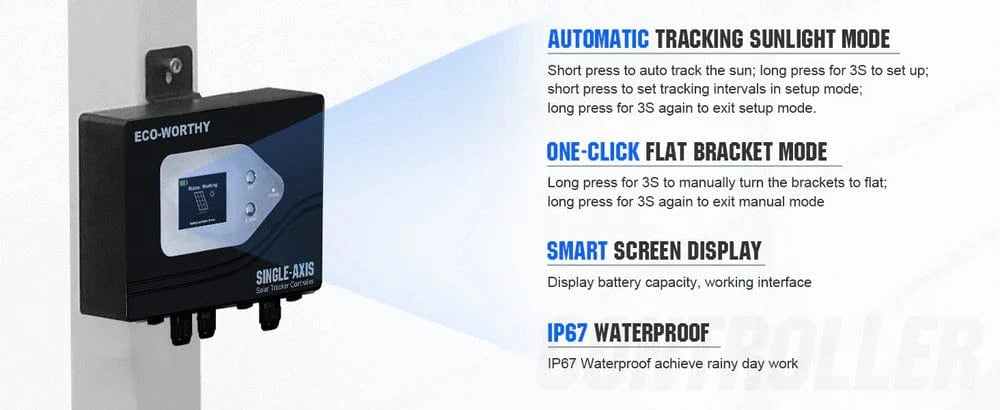 Eco-Worthy Eco-Worthy Single Axis Solar Tracker System